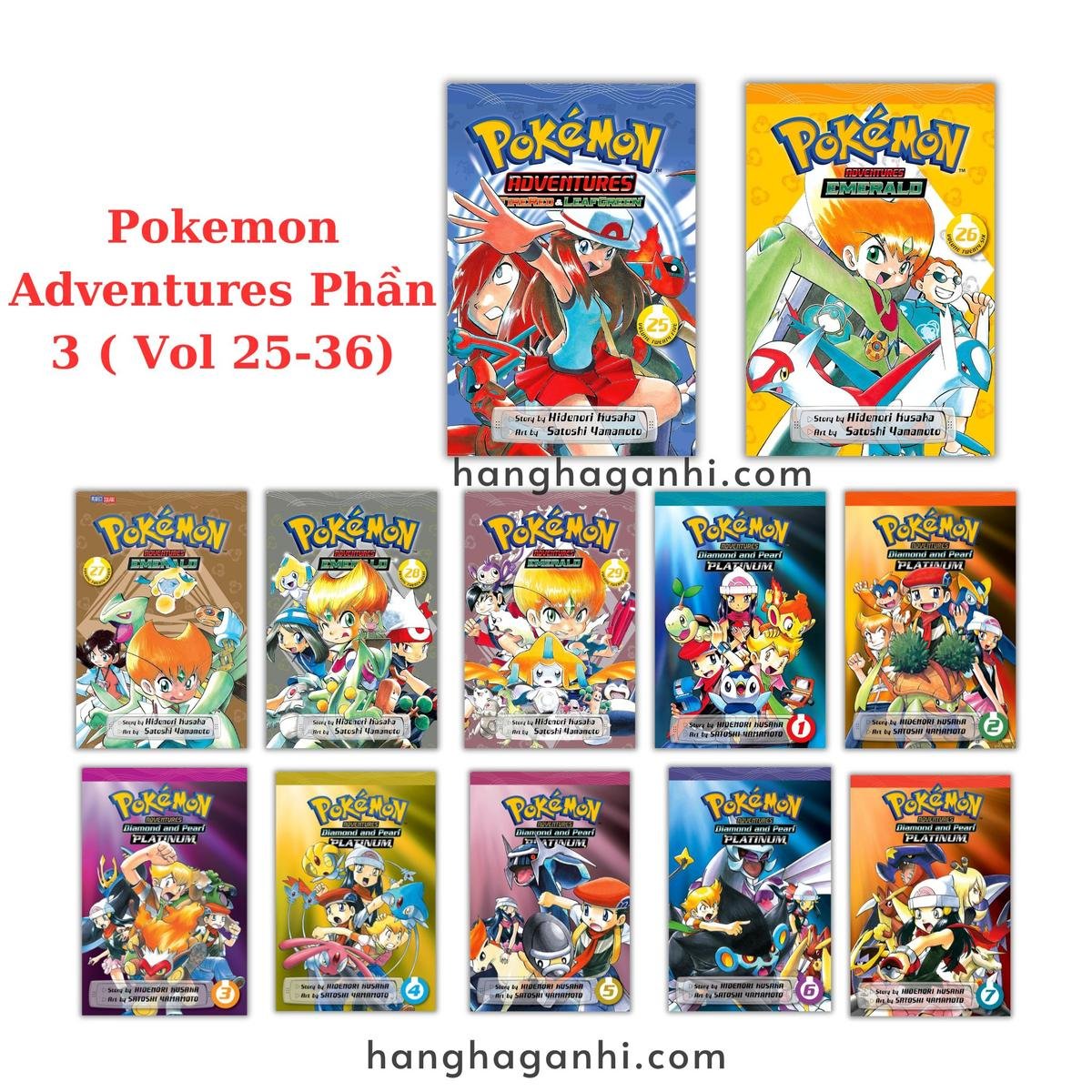 Tổng quan về Pokemon trọn bộ phần 3