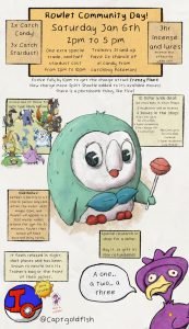 Tất Tần Tật Về Rowlet Pokemon Khởi Đầu Hệ Cỏ