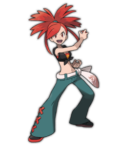 Flannery trong Pokemon Ruby: Nữ Thủ Lĩnh Hệ Lửa