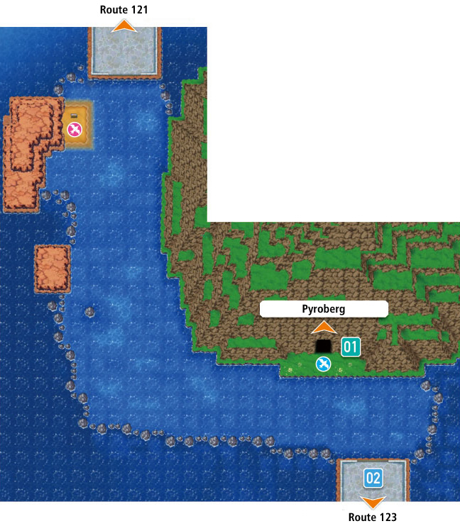 Khám phá Route 122 Hoenn trong Pokemon