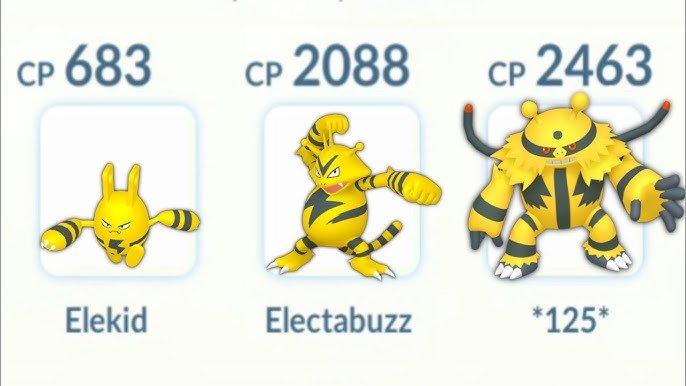 Electivire Evolution: Hướng dẫn chi tiết về quá trình tiến hóa