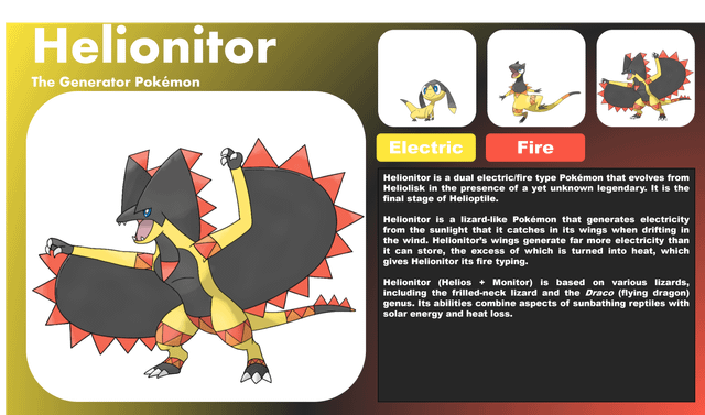 Heliolisk: Khám phá Pokémon Rạng rỡ hệ Điện và Thường