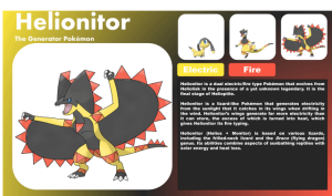 Heliolisk: Khám phá Pokémon Rạng rỡ hệ Điện và Thường