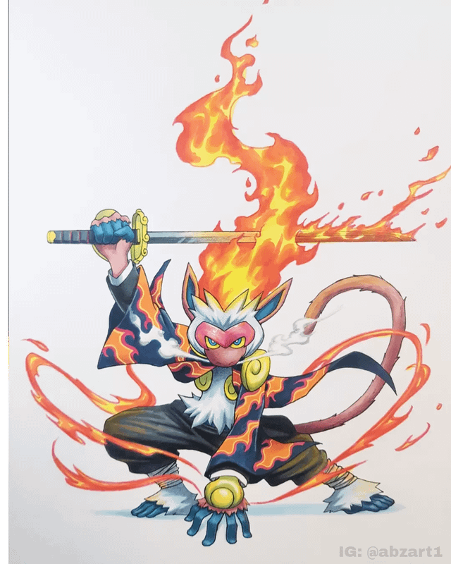 Infernape – Pokemon Khỉ Lửa Huyền Thoại Của Sinnoh