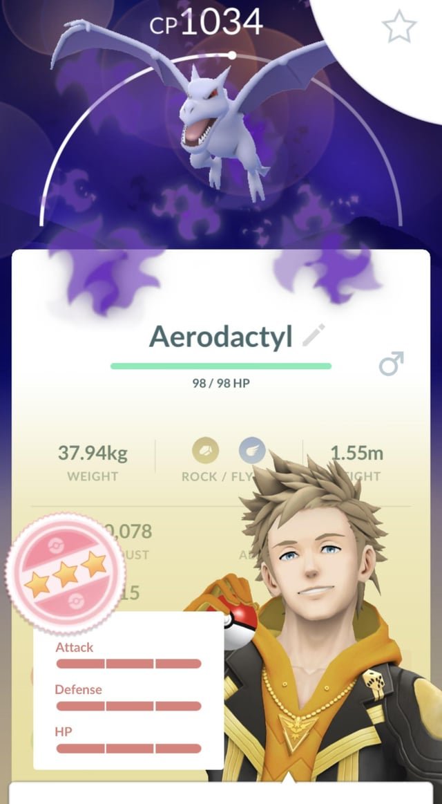 Aerodactyl: Hệ, chỉ số và đặc điểm
