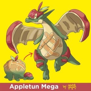 Appletun: Thông tin chi tiết về Pokemon vị táo ngọt ngào