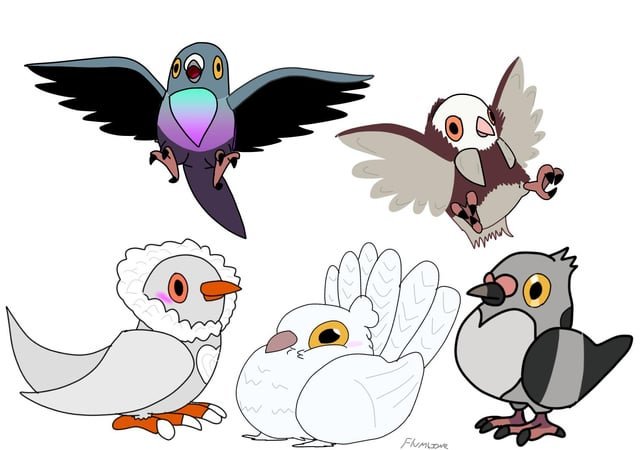 Tranquill Pokemon: Thông Tin Chi Tiết Về Loài Chim Bồ Câu