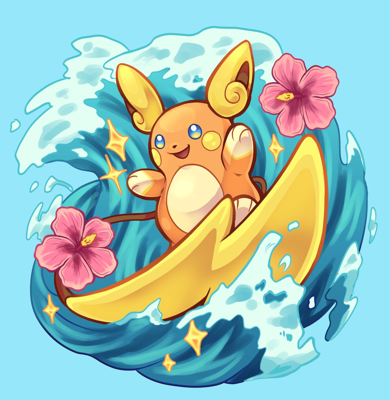 made-this-to-celebrate-alolan-raichu-coming-to-unite-v0-pl7qu8g4tgpe1 So sánh chi tiết Raichu và Alolan Raichu