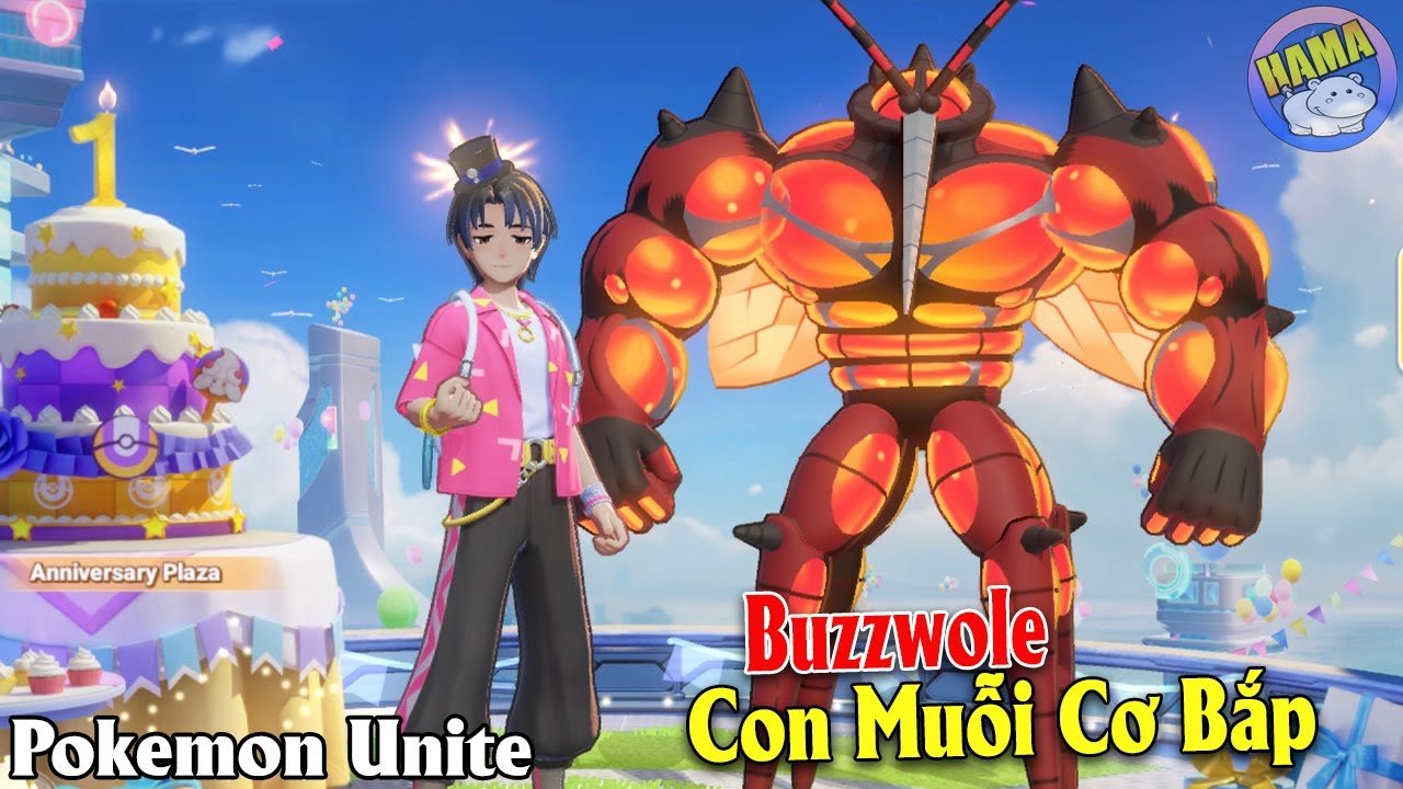 Khám phá Pokemon Buzzwole: Ultra Beast cơ bắp