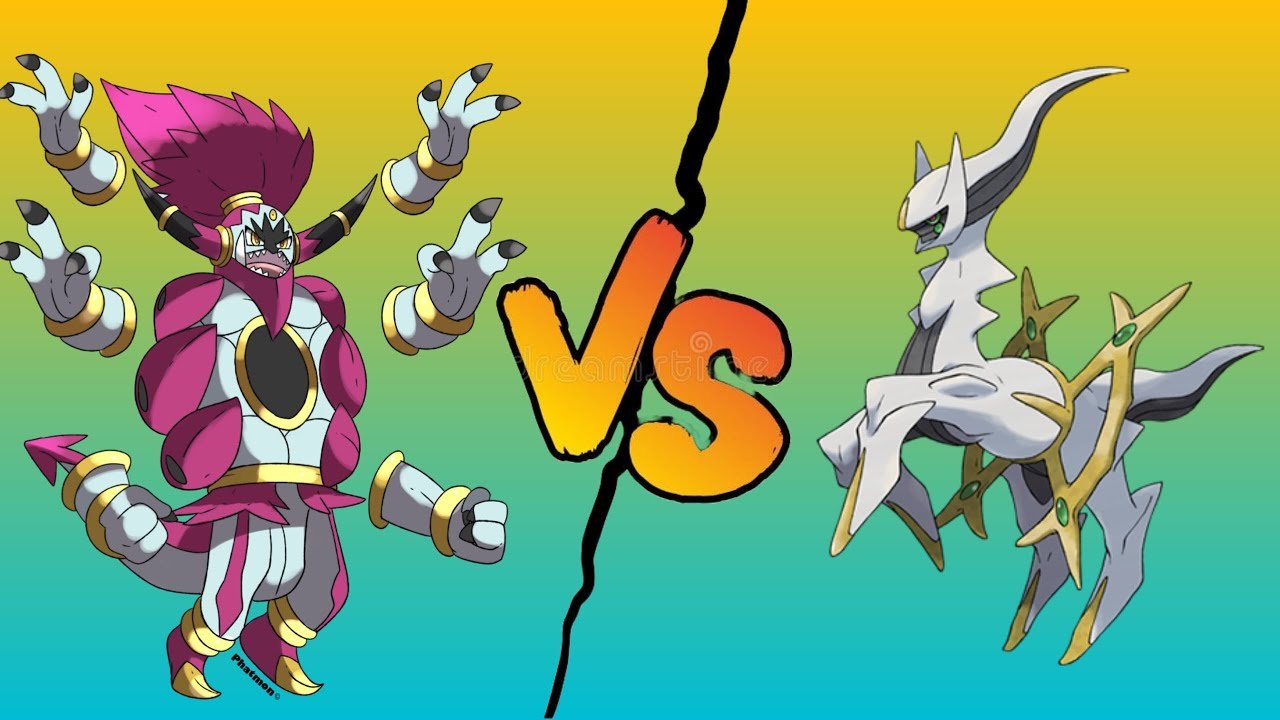 So sánh Hoopa vs Arceus chi tiết