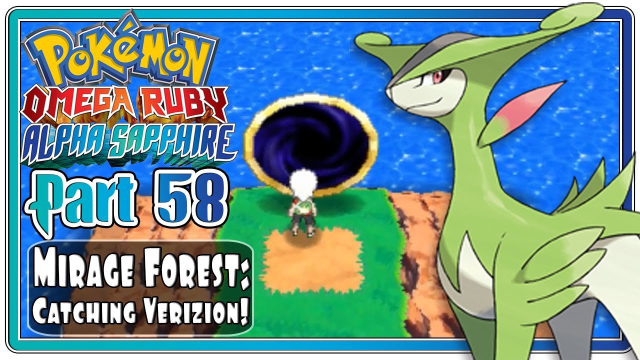 Khám Phá Mirage Forest trong Pokemon Omega Ruby
