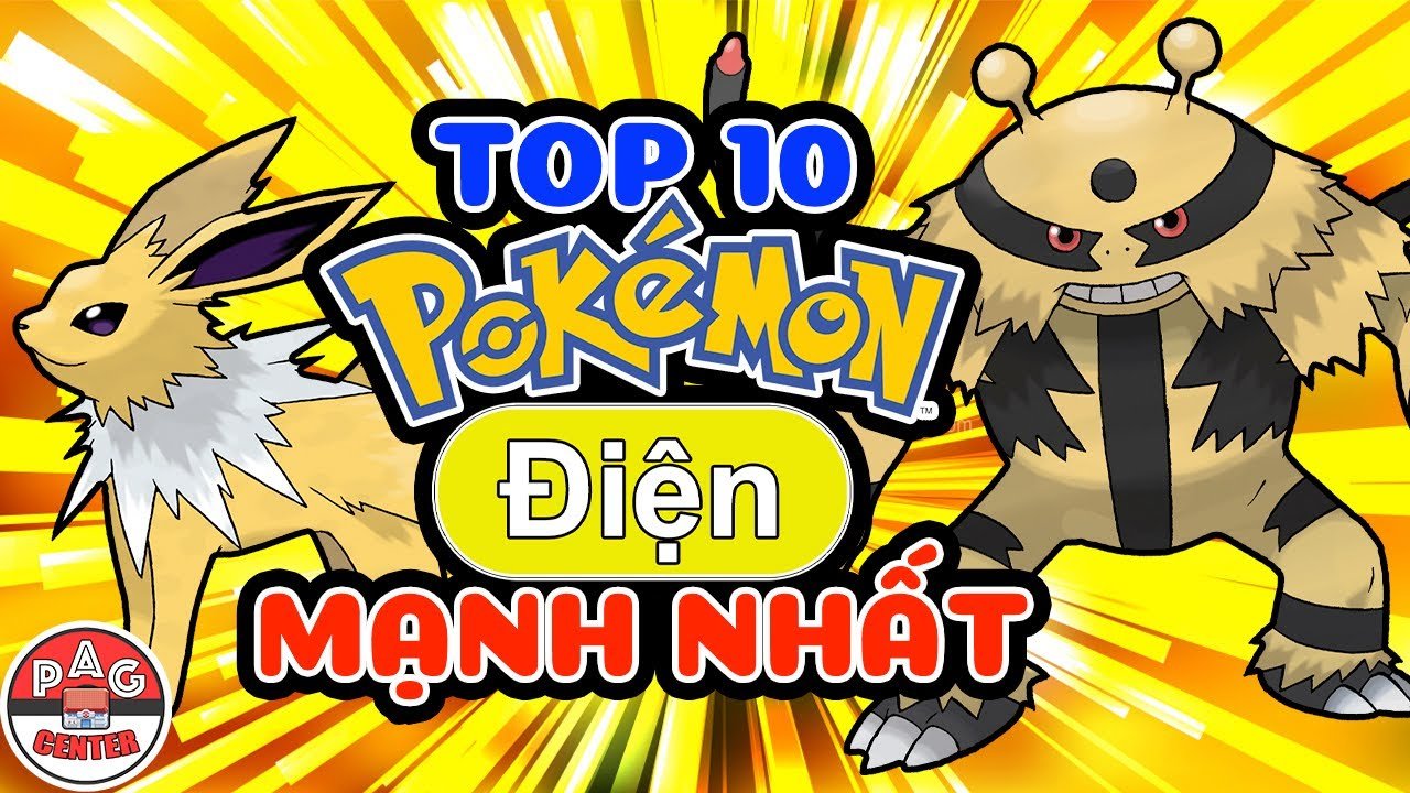 Chiêu Thức Hệ Điện Của Pokemon: Sức Mạnh Tê Liệt Từ Sét