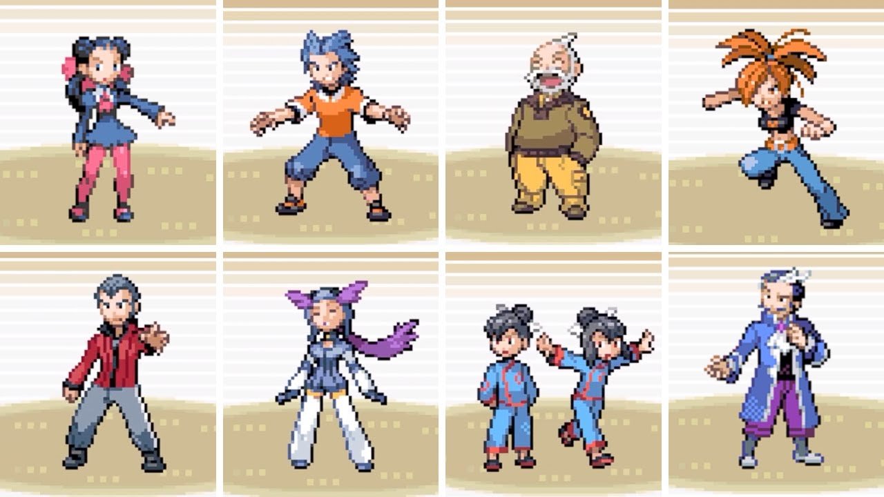 Chi tiết về Pokemon Emerald Gyms