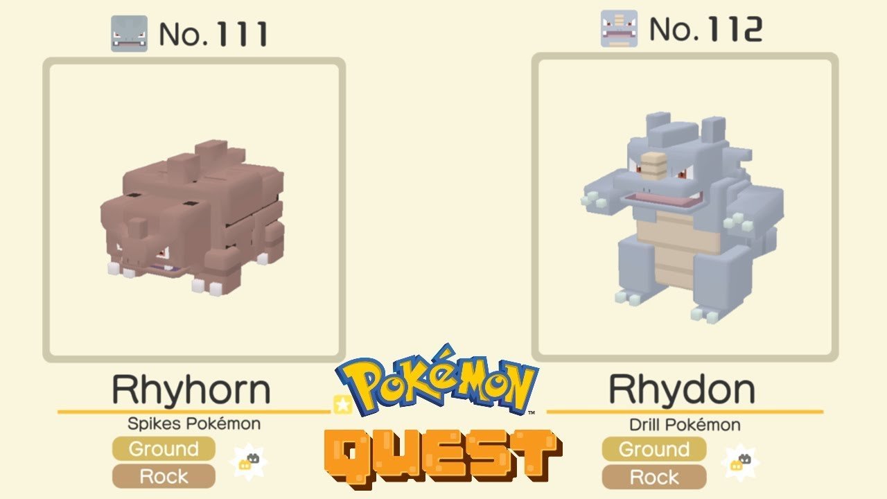 Pokemon Rhyhorn: Đặc điểm, tiến hóa và vai trò chiến đấu