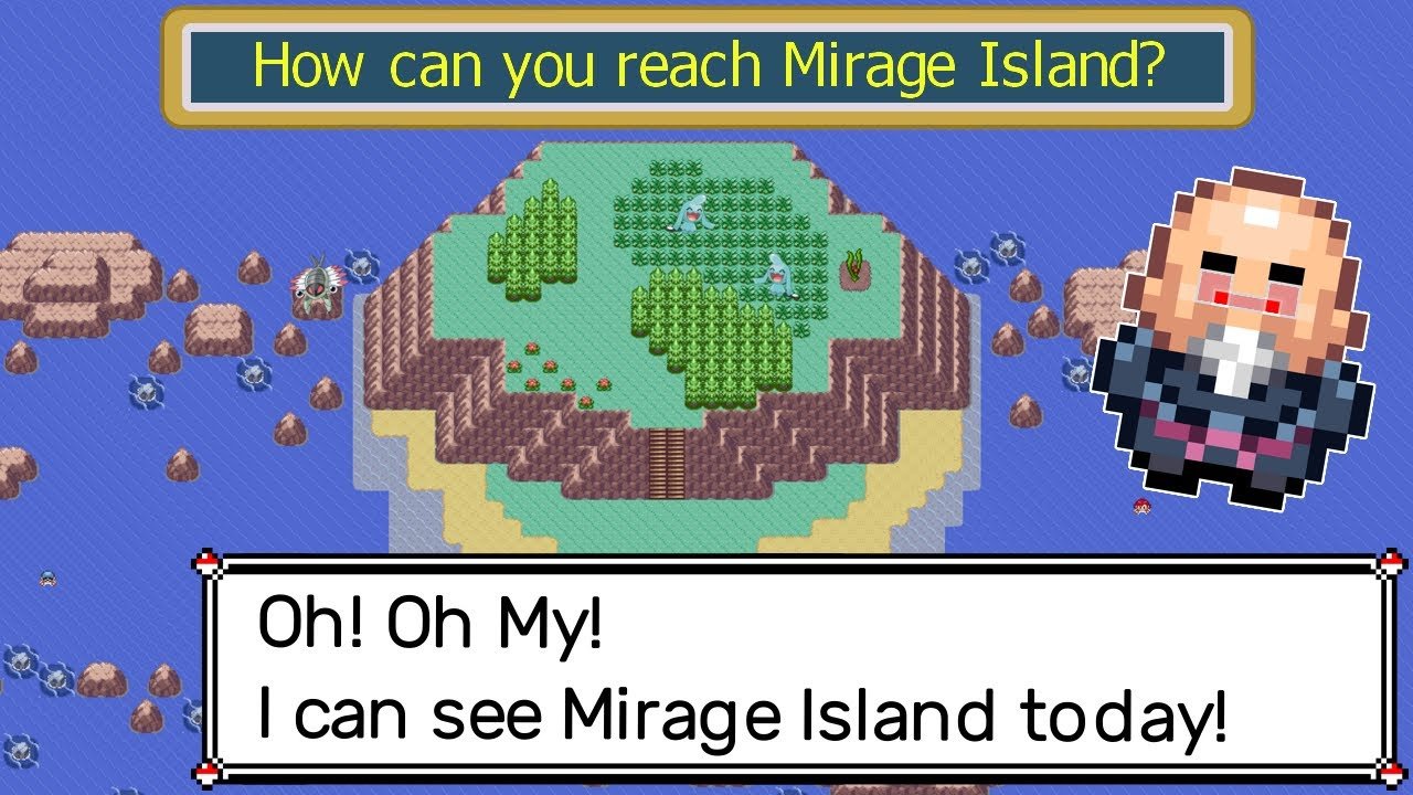 Mirage Island Pokemon: Khám Phá Hòn Đảo Bí Ẩn Nhất Vùng Hoenn