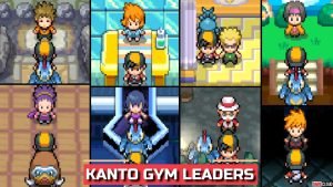 Chi tiết Kanto Gyms trong Pokemon HeartGold