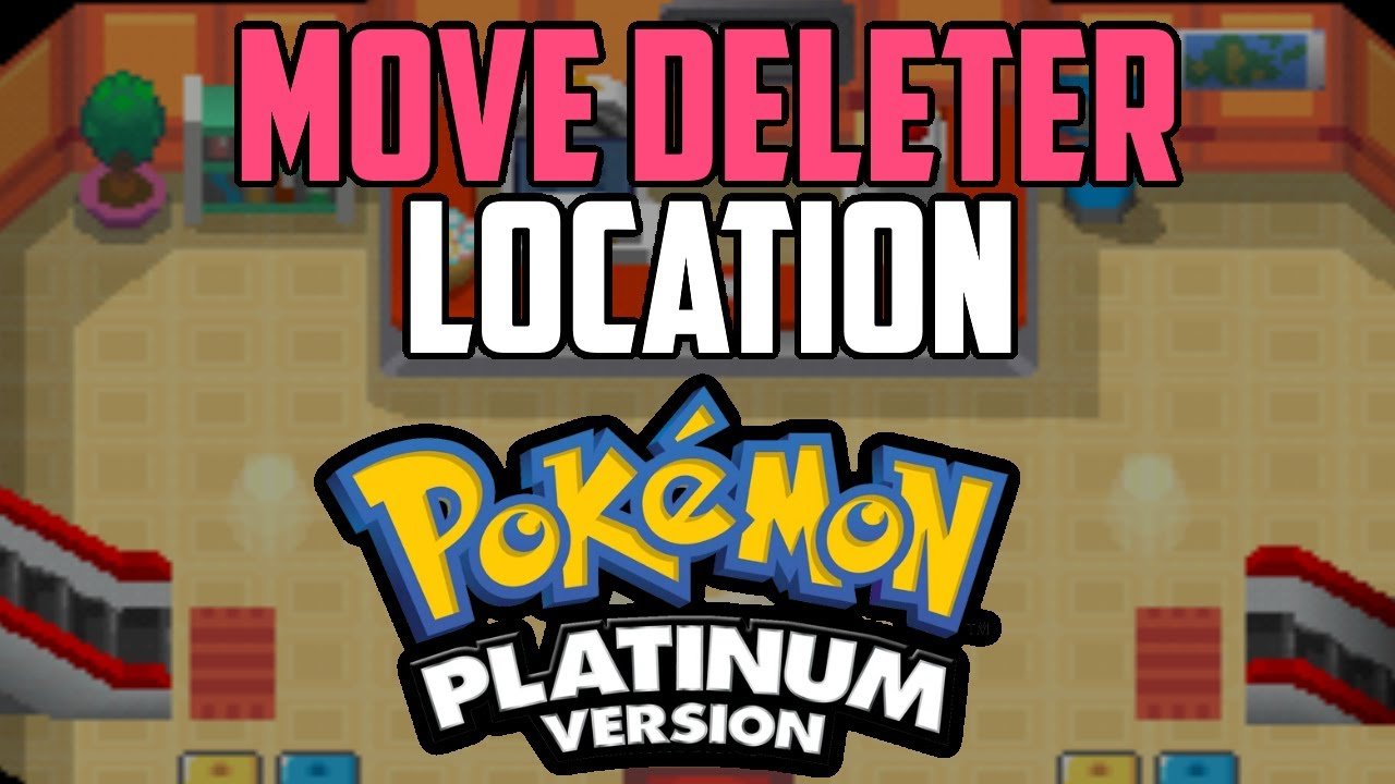 Vị trí Move Deleter trong Pokemon Diamond và BDSP