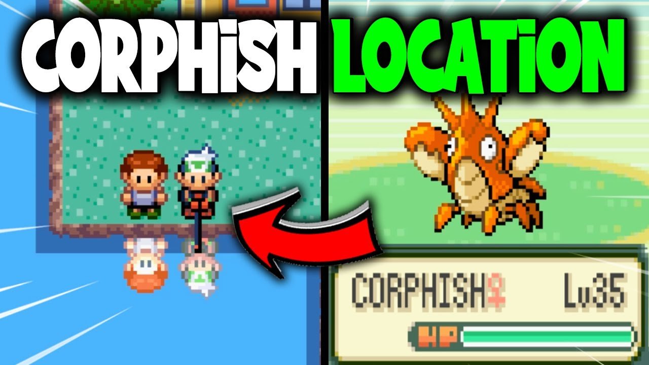 Corphish trong Pokémon Emerald: Hướng dẫn chi tiết