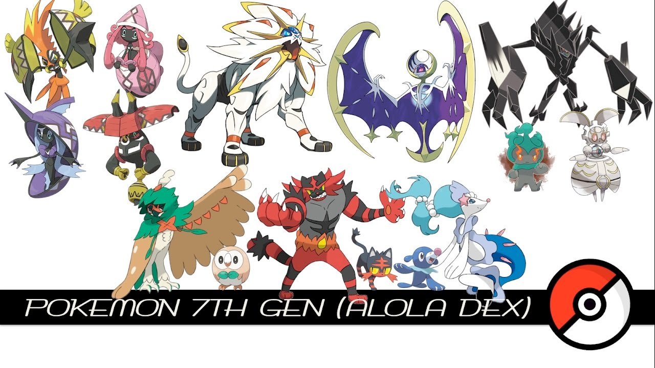 Tất cả Pokemon Alola: Khám phá Gen 7