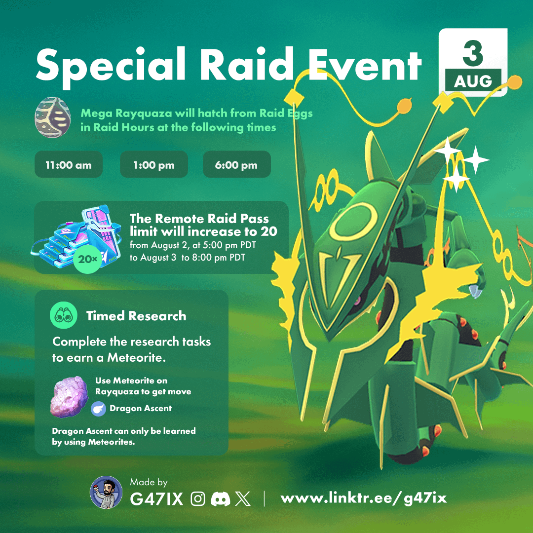 Rayquaza: Huyền Thoại Vua Rồng Trên Bầu Trời Pokemon