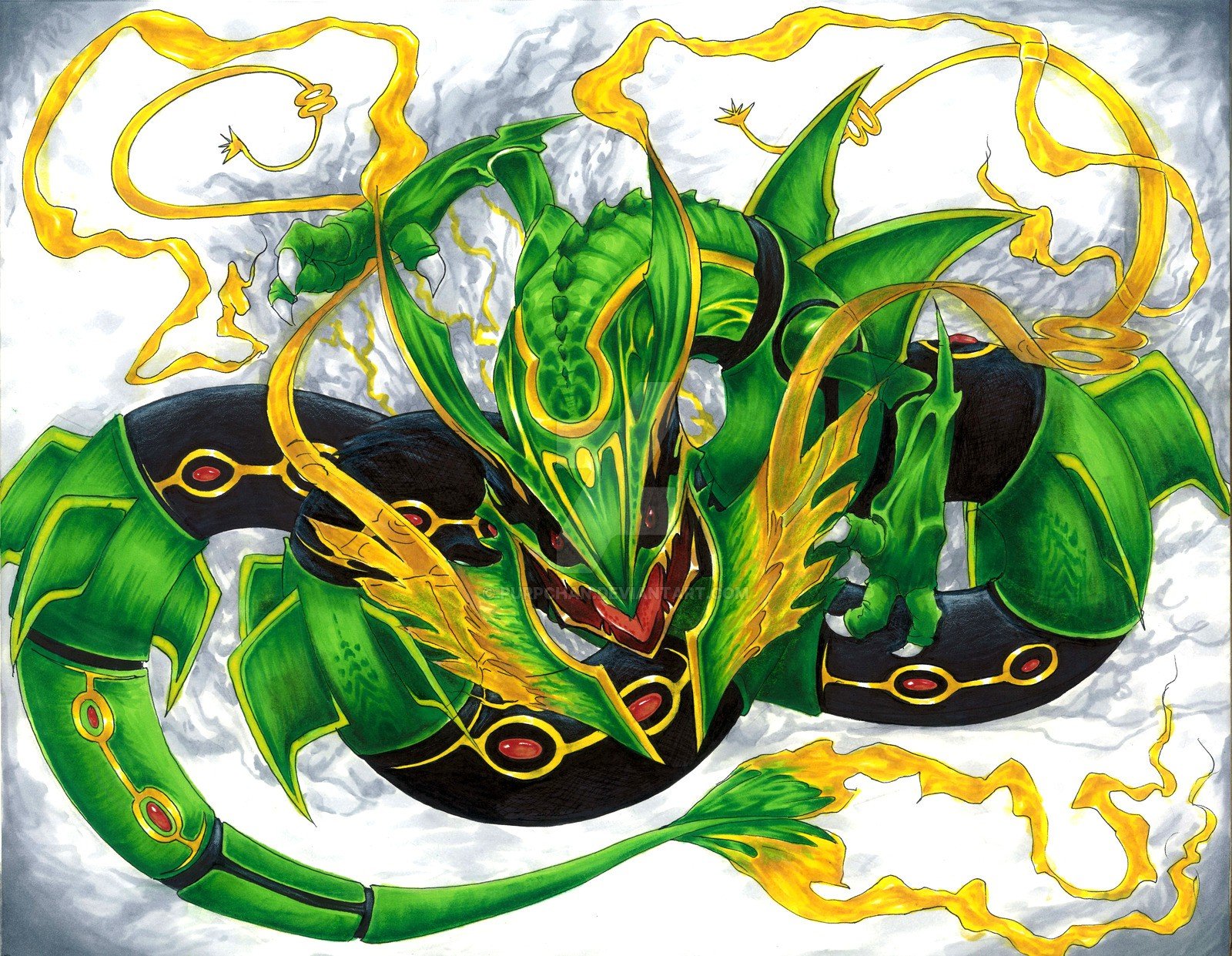 Pokemon Rayquaza: Kẻ Ngự Trị Bầu Trời Huyền Thoại