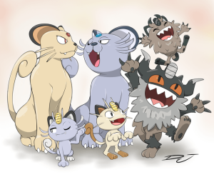 Những Pokemon Giống Mèo Nổi Bật Nhất