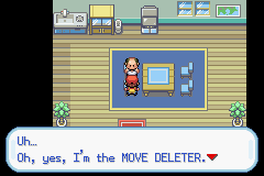 Vị trí Move Deleter trong Pokemon Diamond và BDSP