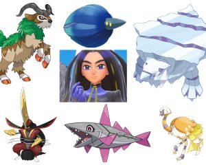 Geeta – Chủ tịch Liên minh Pokémon Paldea