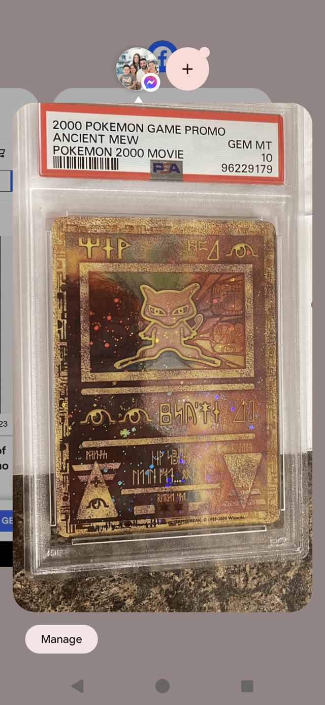 Khám Phá Huyền Bí Thẻ Bài Ancient Mew Pokemon