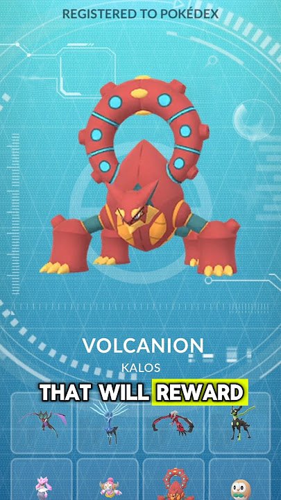 Thông tin chi tiết về Pokemon Volcanion