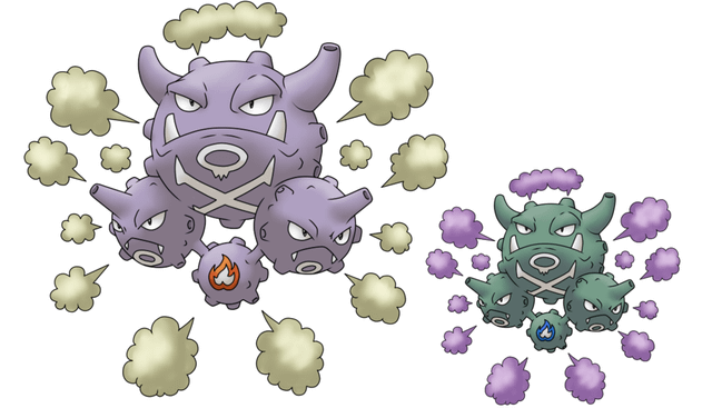 Weezing Pokemon: Thông Tin Chi Tiết Về Khí Độc