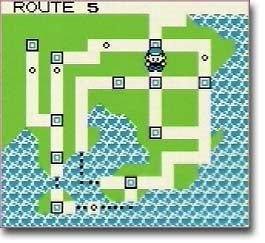 Khám phá Route 5 trong Pokemon Fire Red