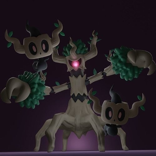 Pokemon Gốc Cây Ma: Phantump & Trevenant