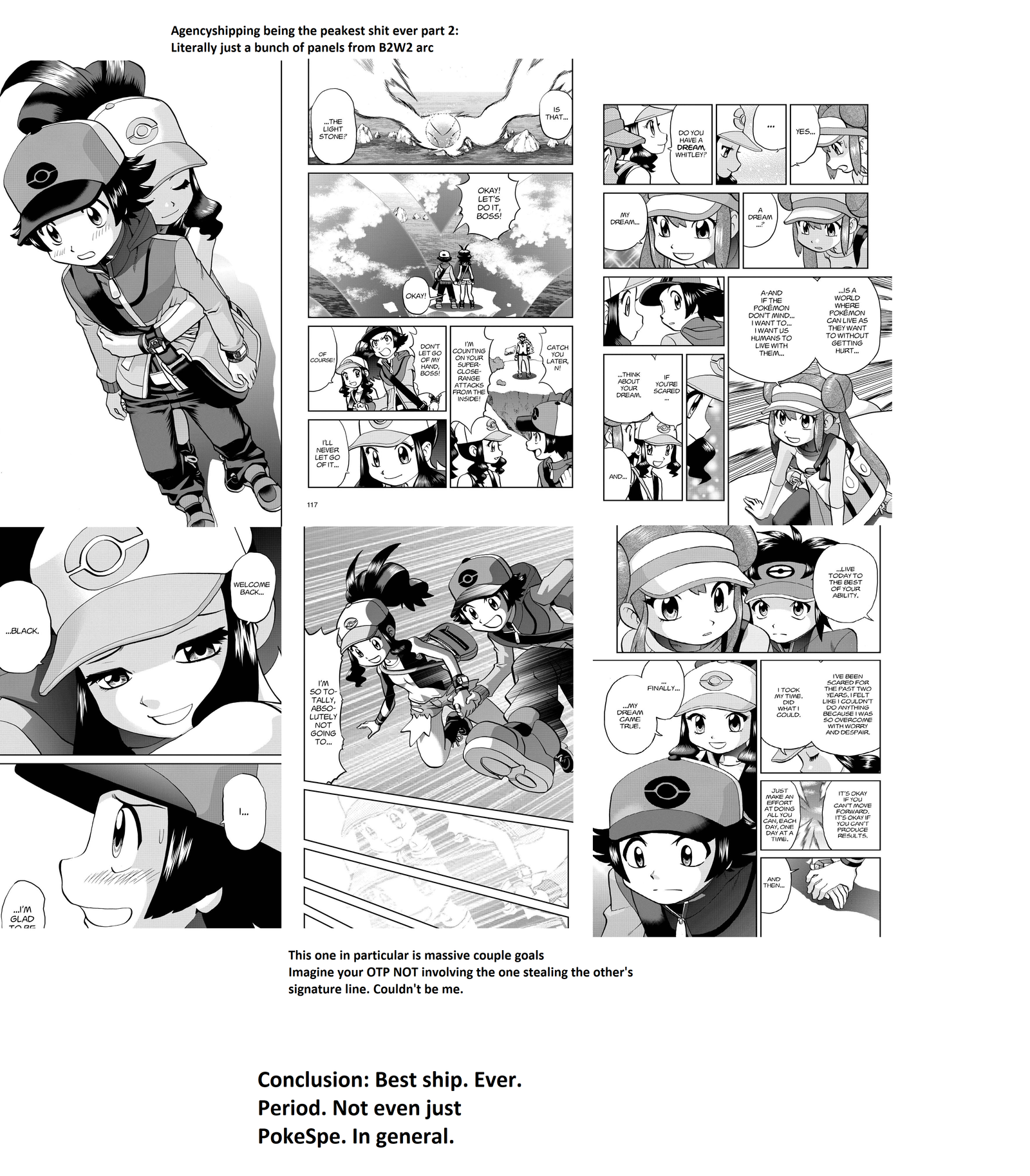 Black Pokespe: Nhân Vật Chính Arc Black & White