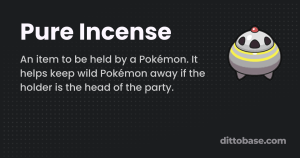 Pure Incense trong Pokémon GO: Hướng Dẫn Chi Tiết