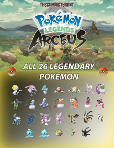 Khám phá Chúa Tể Pokemon trong Legends: Arceus
