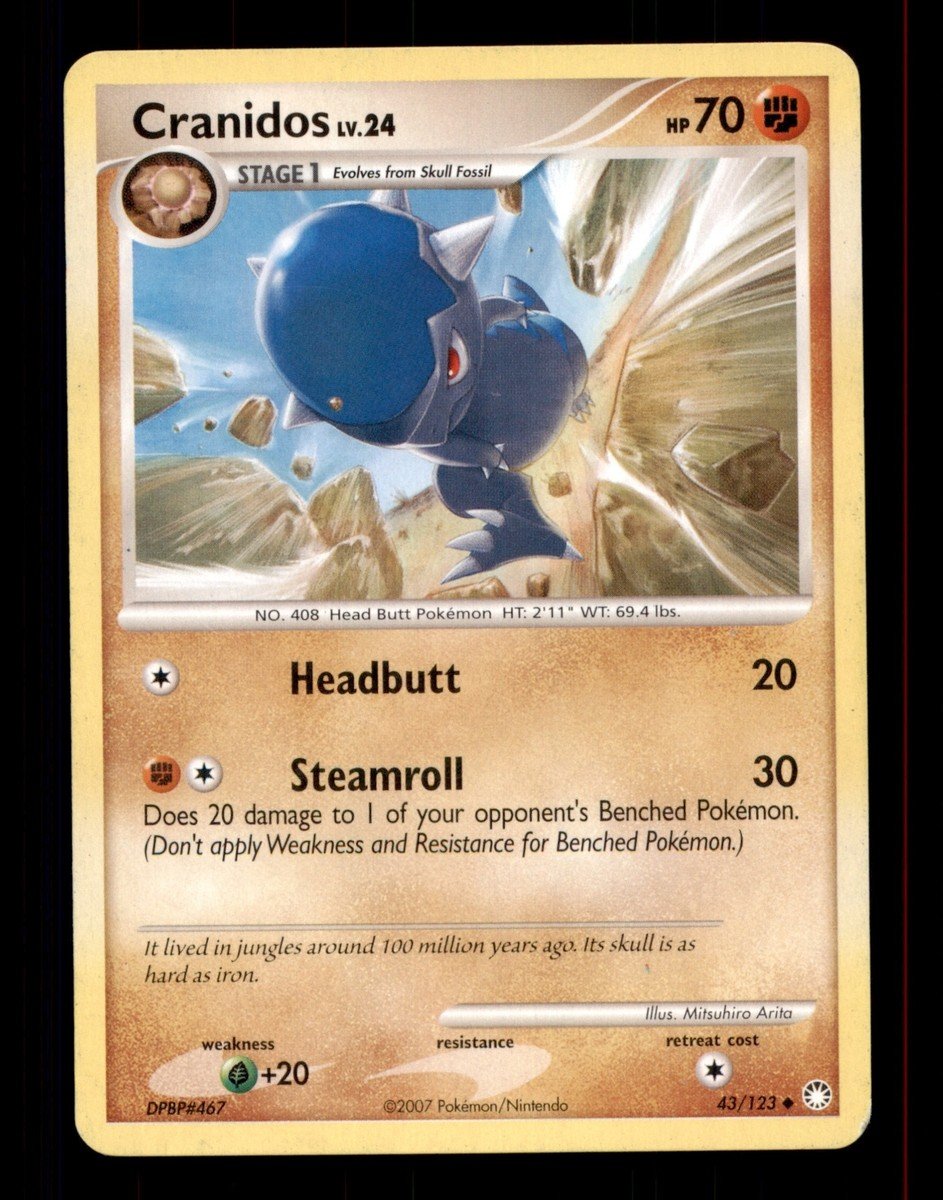 Cranidos: Sức Mạnh và Bí Ẩn Pokemon Hệ Đá Cổ Đại