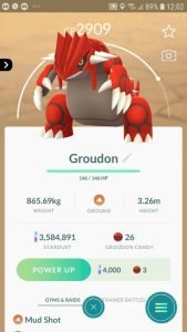 Groudon Pokemon Go: Sức Mạnh và Hướng Dẫn Chi Tiết
