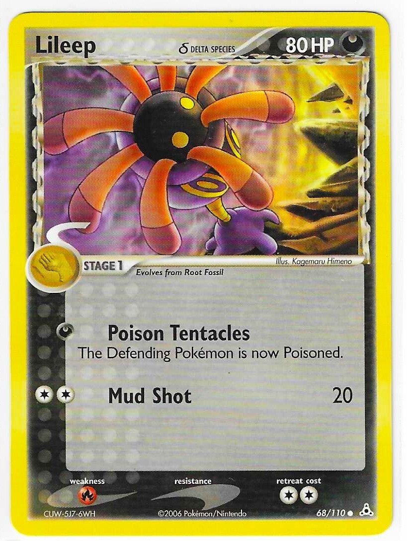 Thông tin chi tiết về Pokemon Lileep