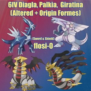 Bộ ba sáng tạo Pokemon: Dialga, Palkia, Giratina