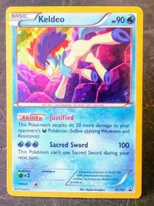 Keldeo GX: Sức Mạnh Của Chiến Binh Công Lý Dưới Dạng Thẻ Bài