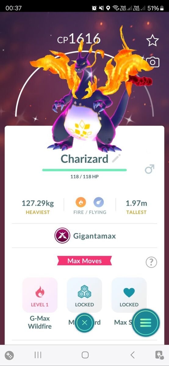 Danh sách tất cả Pokemon Gigantamax