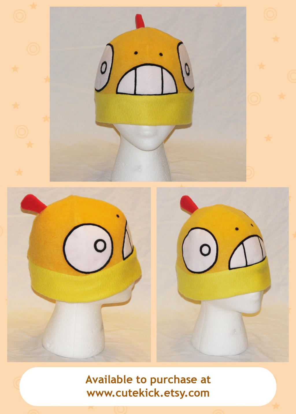 scraggy_zuruggu_pokemon_hat_by_cutekick_d34dmxy-fullview-1 Zuruggu Pokémon: Thông tin chi tiết về chú tắc kè chiến binh