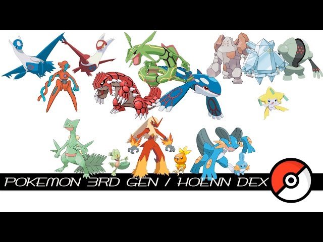 Khám Phá Gen 3 Pokemon: Hoenn Huyền Thoại