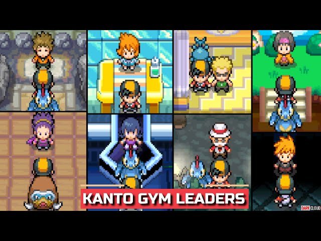 Chi tiết Kanto Gyms trong Pokemon HeartGold
