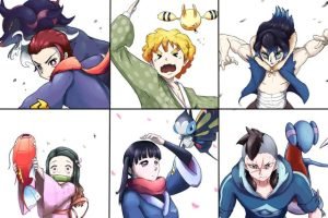 Khám phá thế giới tui pokemon theo nhân vật