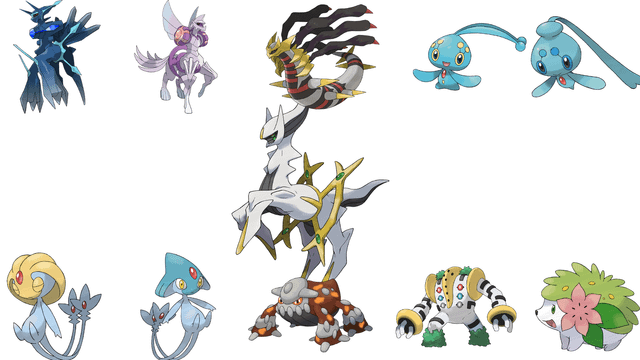 Phân Biệt Pokémon Legendary và Mythical Chi Tiết