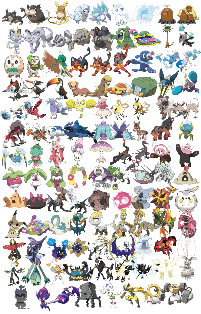 Tất cả Pokemon Alola: Khám phá Gen 7