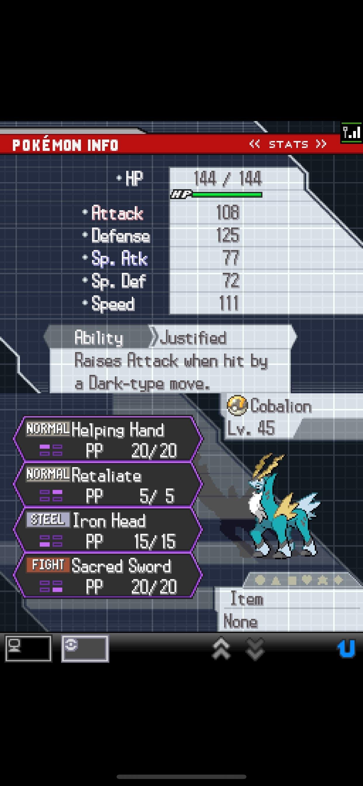 Khám phá Cobalion – Chỉ số và Chiêu thức chi tiết