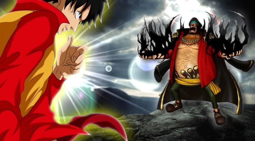 Luffy đối đầu Râu Đen, biểu tượng cho cuộc chiến giành quyền lực trong One Piece